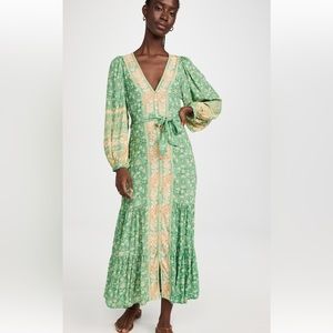 SPELL Madame Peacock Dress Size XS